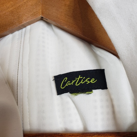 Cartise Vegan Leather Perforated Dress with Cutout - Picture 6 of 7